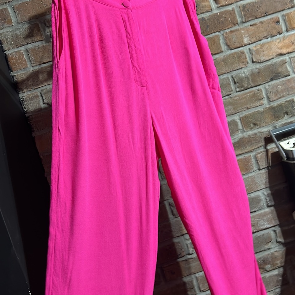 Pink SAG HARBOR baggy Mom’s fit pants